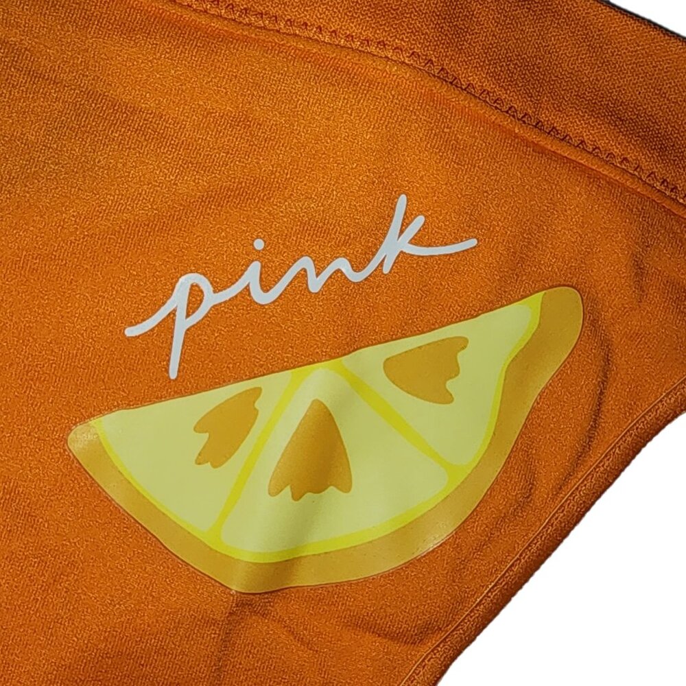 PINK Victoria's Secret Citrus Lemon Orange Bikini Panty - Retired & Rare